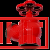 Фото 4 - Клапан пожарный (кран) КПЧ 50-2 чугунный 125° цапка - цапка.